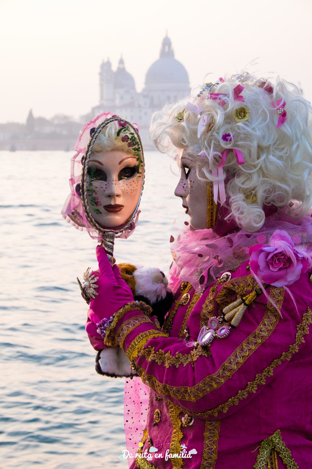 carnaval de venecia con niños