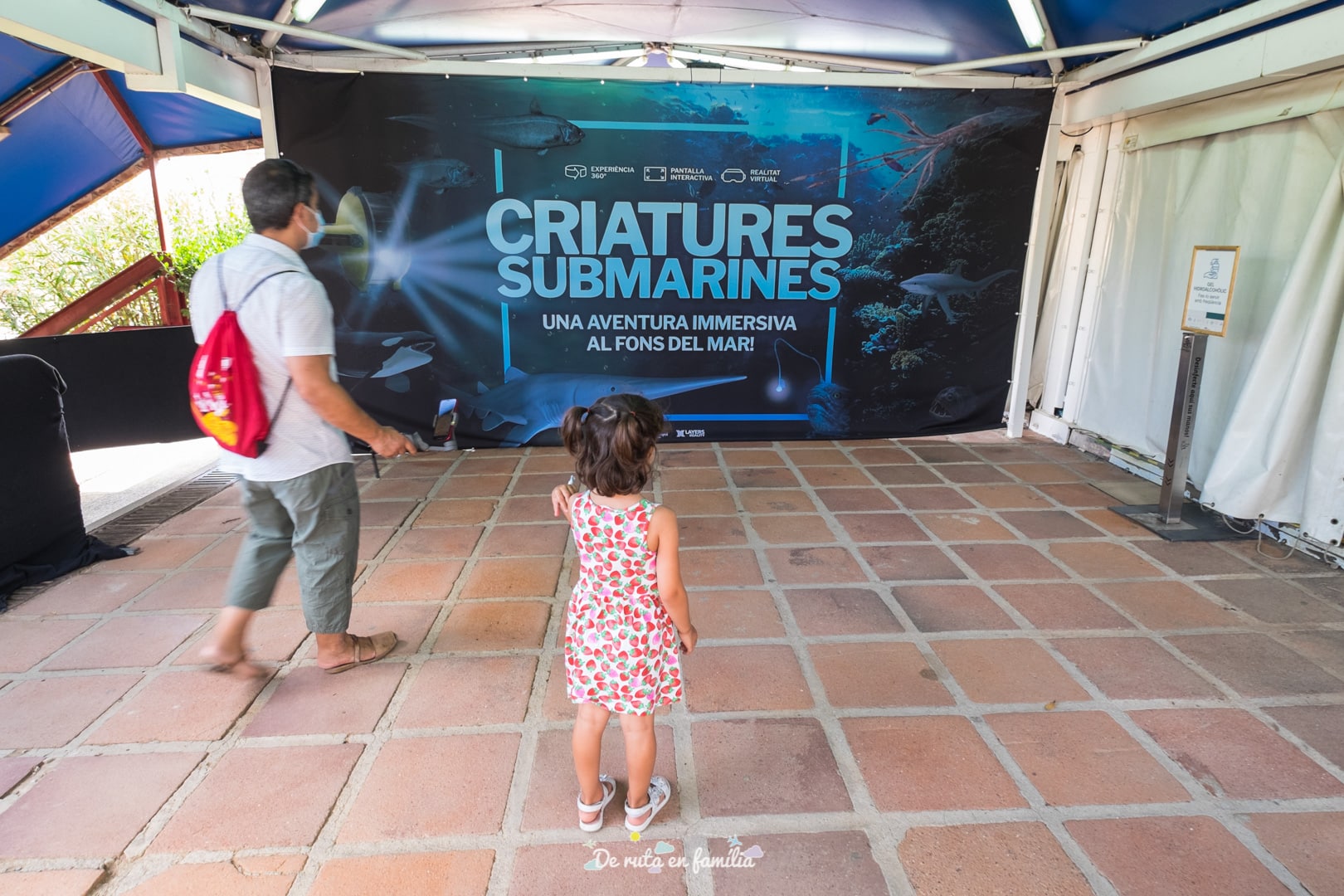 Exposición Criaturas submarinas en el Poble Espanyol de Barcelona