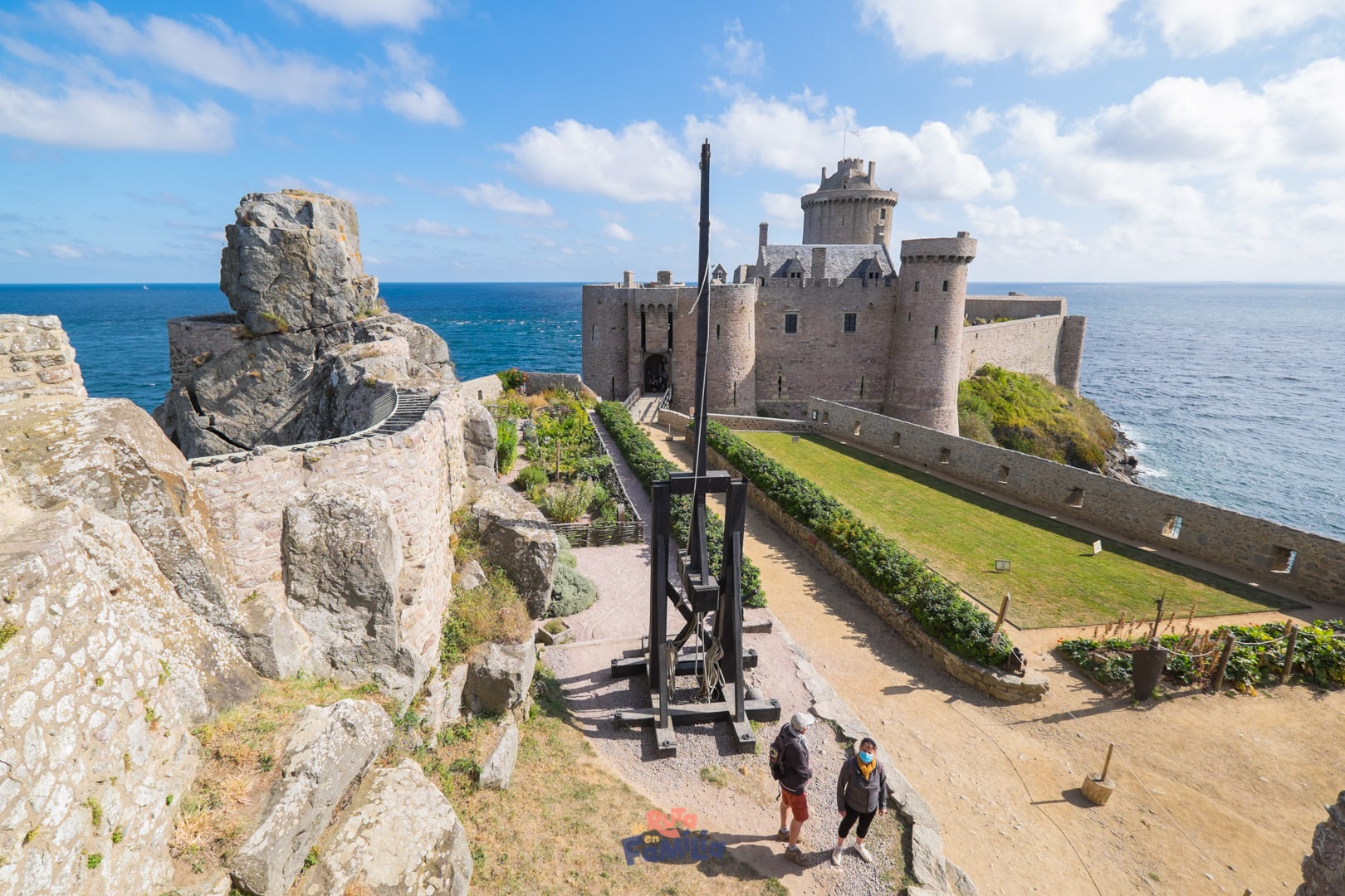 Fort La Latte o castillo de la Roche Goyon