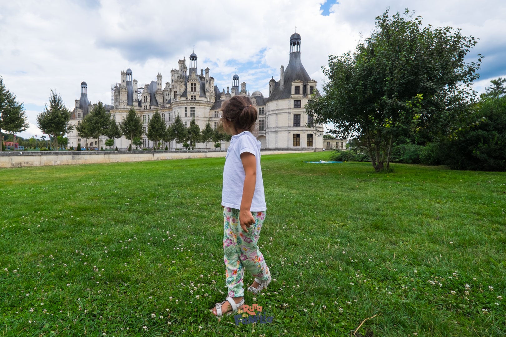 Los jardines del castillo de Chambord
