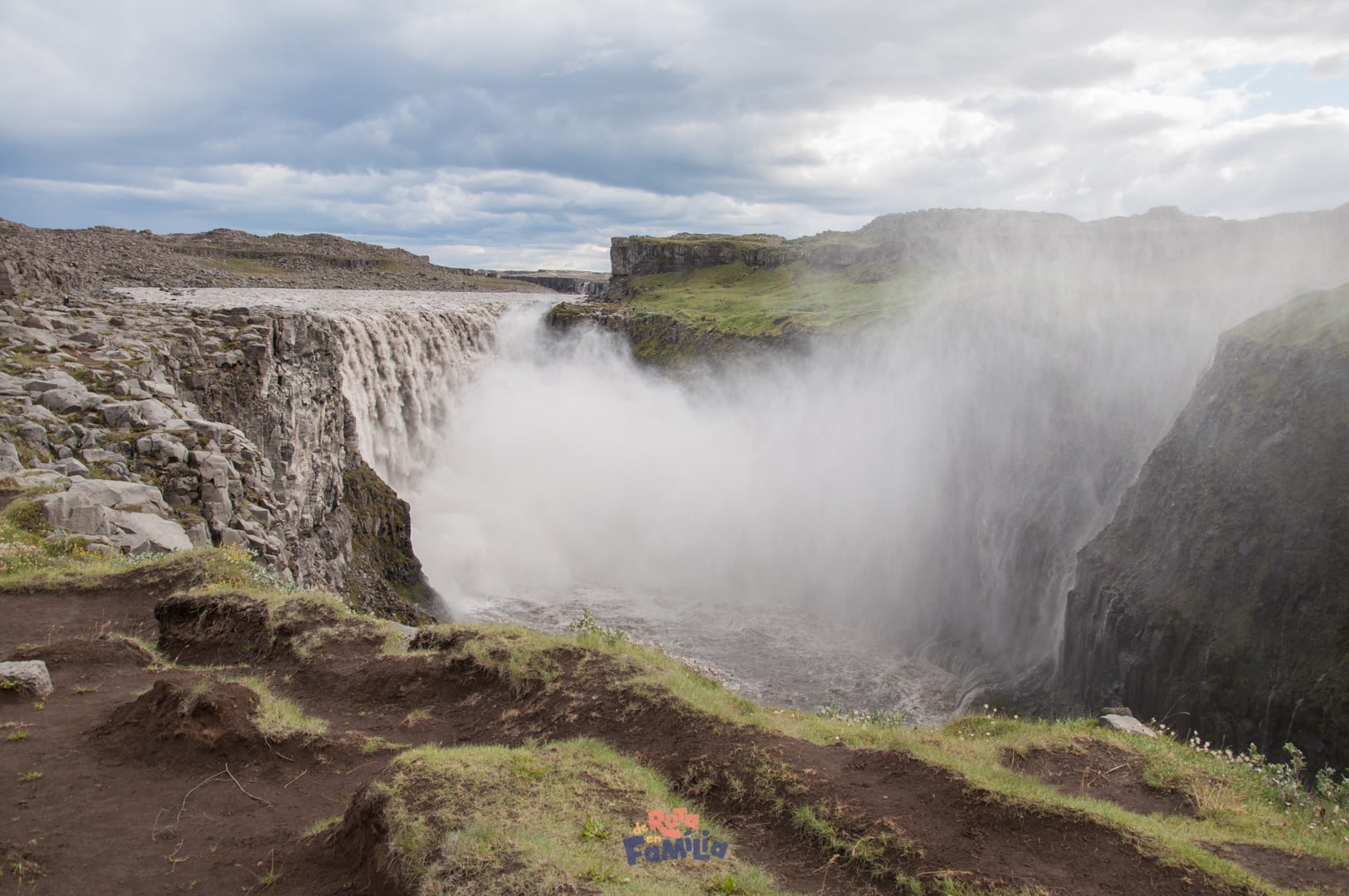 La cascada Dettifoss de Islandia