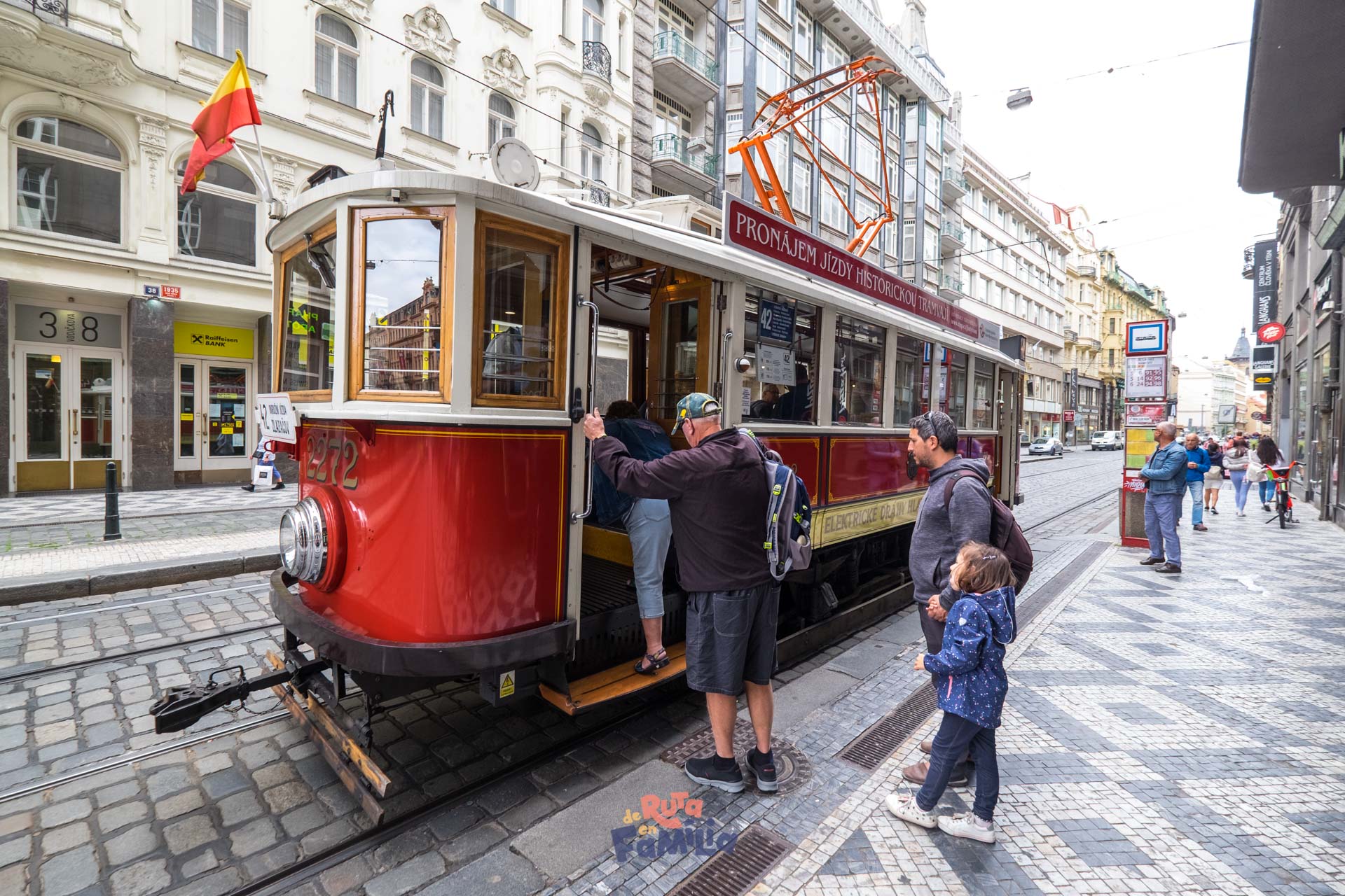 Tranvía histórico de Praga
