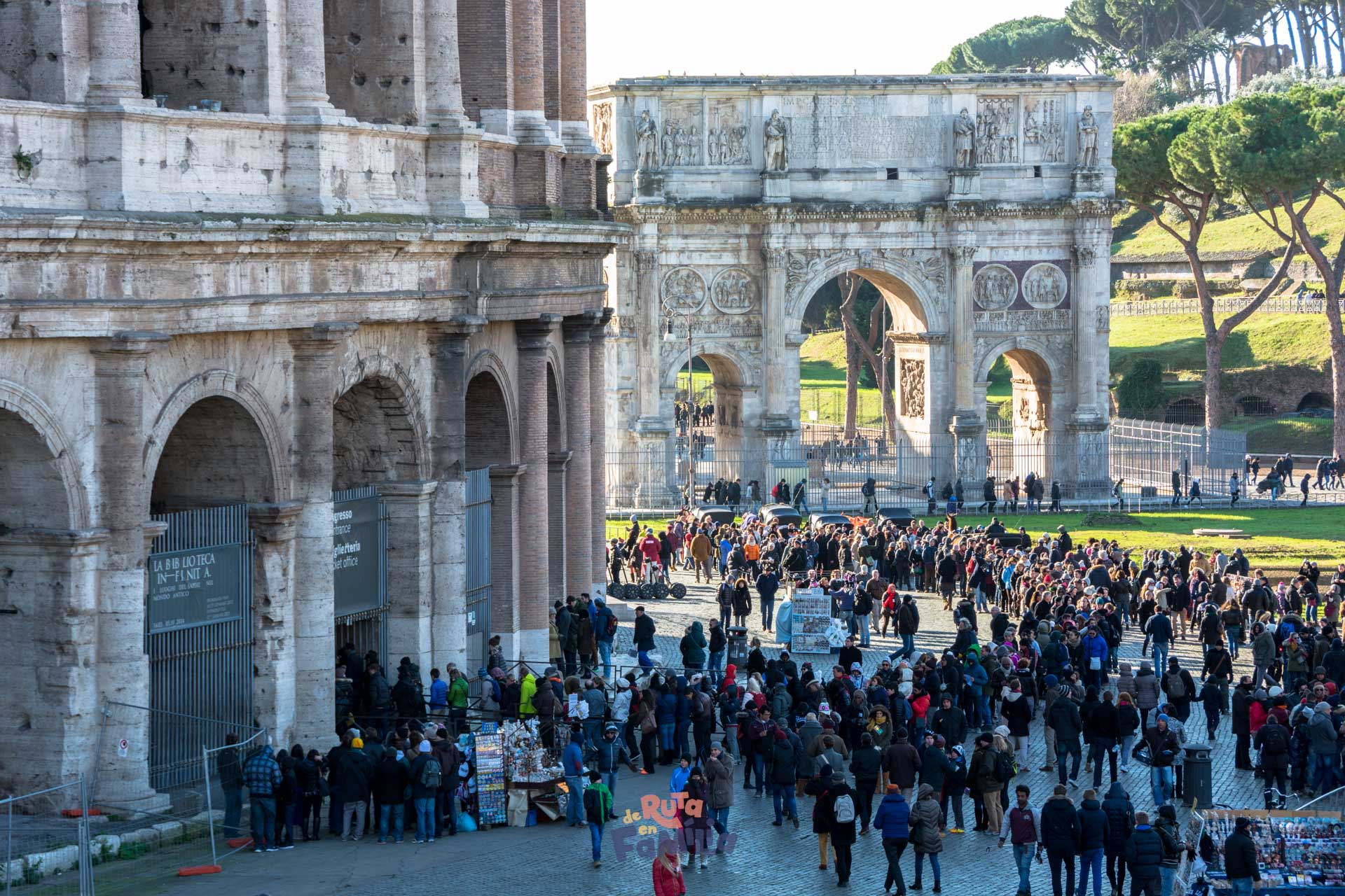 Entradas del Coliseo de Roma