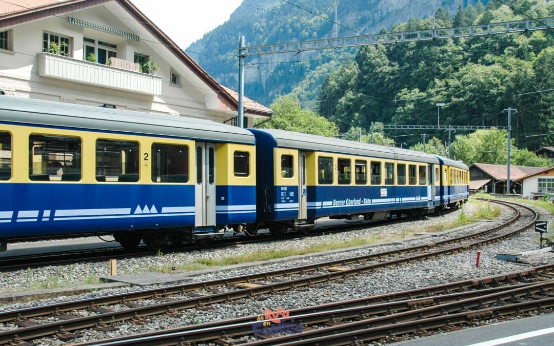 Suiza en tren. Los billetes más baratos, propuestas de itinerarios, trenes panorámicos…