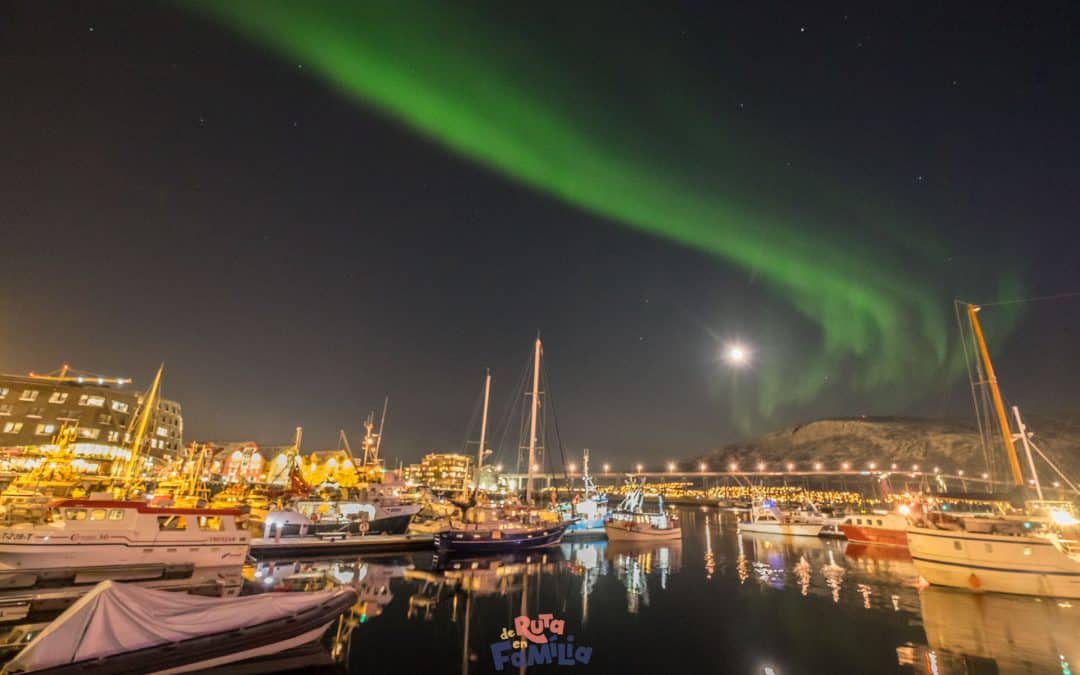 Auroras boreales en Tromsø, toda la información necesaria para saber dónde y cuándo verlas