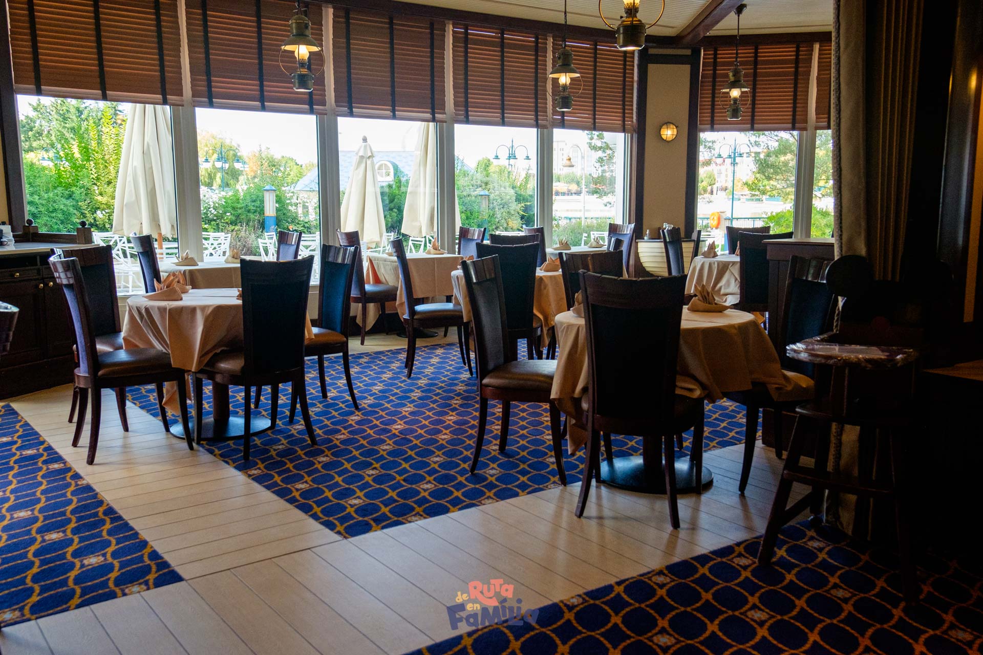 Los restaurantes del Hotel Newport Bay Club de Disneyland Paris